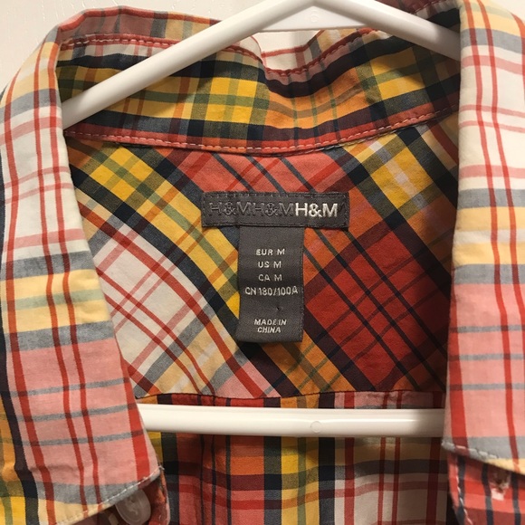 Mens plaid long sleeve button down shirt - Picture 2 of 3